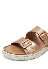 Go Soft Klapki LA3J9143-1 Złoty. Kolor: złoty. Materiał: materiał, syntetyk #5