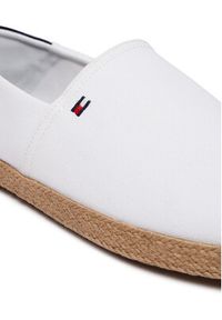 TOMMY HILFIGER - Tommy Hilfiger Espadryle Core Hilfiger Espadrille Textile FM0FM05792 Biały. Kolor: biały. Materiał: materiał #6