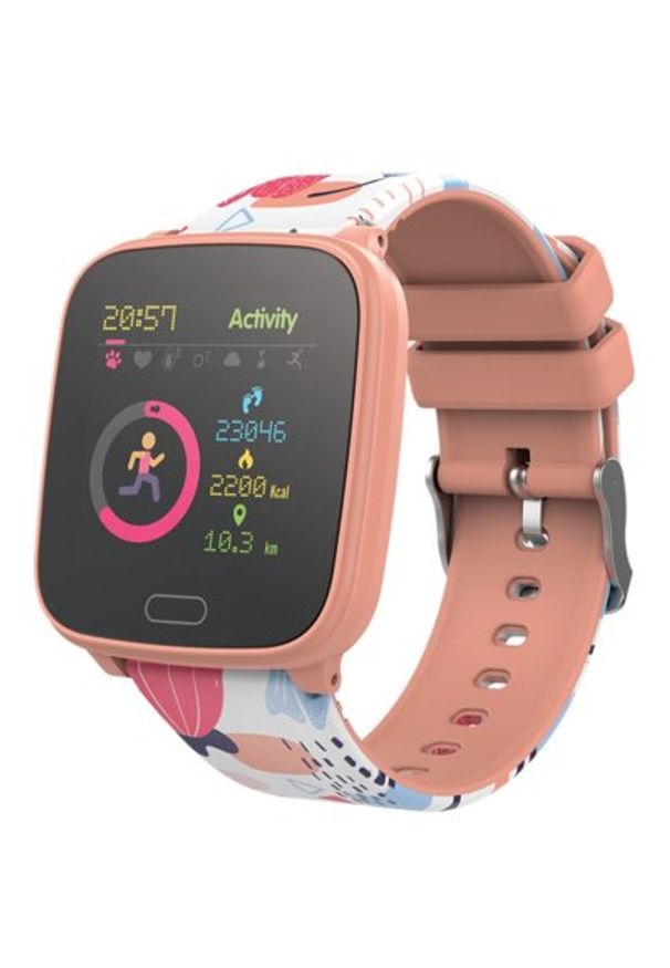 Smartwatch FOREVER iGO JW-100 Pomarańczowy. Rodzaj zegarka: smartwatch. Kolor: pomarańczowy. Styl: młodzieżowy