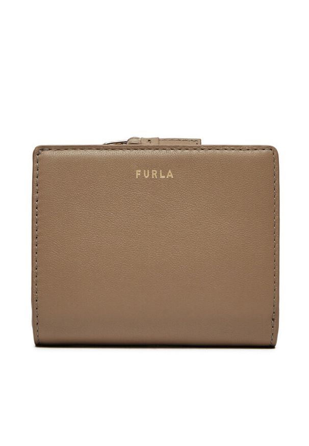 Furla Mały Portfel Damski WP00451 BX2045 1257S Szary. Kolor: szary. Materiał: skóra