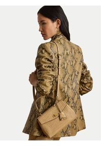 Lauren Ralph Lauren - LAUREN RALPH LAUREN Torebka 431P15617001 Beżowy. Kolor: beżowy. Materiał: skórzane #1