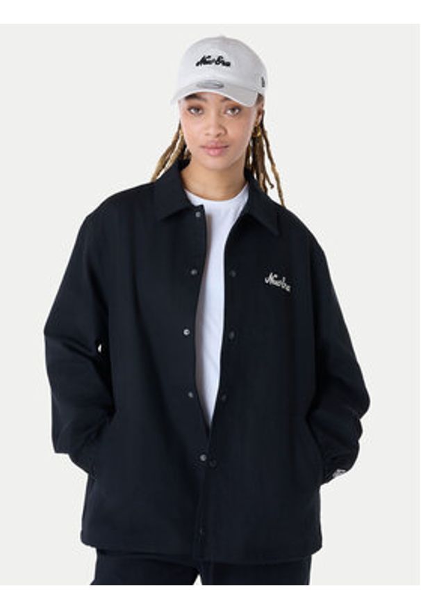 New Era Kurtka przejściowa 60596266 Czarny Regular Fit. Kolor: czarny. Materiał: bawełna