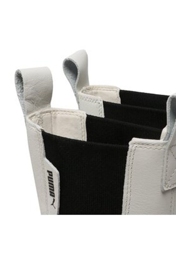 Puma Sztyblety Mayze Stack Chelsea Wns 386272 01 Biały. Kolor: biały. Materiał: skóra
