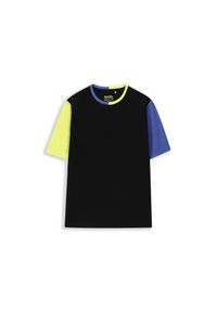 Koszulka sportowa dziecięca Lemon Explore WL4 z krótkim rękawem Loose Fit. Kolor: czarny. Materiał: poliester. Długość rękawa: krótki rękaw. Długość: krótkie