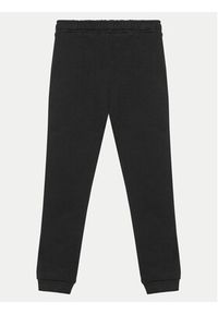 Jack&Jones Junior Spodnie dresowe Gordon 12257312 Czarny Slim Fit. Kolor: czarny. Materiał: syntetyk #3