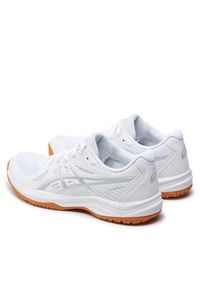 Asics Buty halowe Upcourt 6 1072A107 Biały. Kolor: biały. Materiał: materiał