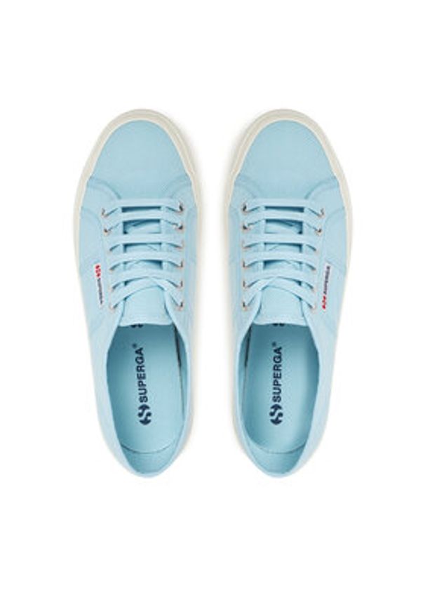 Superga Tenisówki 2750 Cotu Classic S000010 Niebieski. Kolor: niebieski. Materiał: materiał