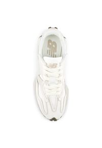 Buty unisex New Balance U327W2L5 – białe. Okazja: na co dzień. Kolor: biały. Materiał: syntetyk, materiał, guma, zamsz. Szerokość cholewki: normalna #2