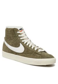 Nike Sneakersy Blazer Mid '77 Vntg DV7006 201 Zielony. Kolor: zielony. Materiał: skóra, zamsz #3