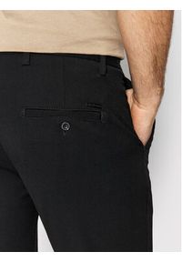 Jack & Jones - Jack&Jones Spodnie materiałowe Marco 12159954 Czarny Slim Fit. Kolor: czarny. Materiał: syntetyk #4