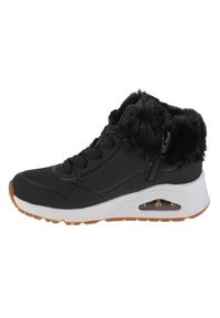 skechers - Buty do chodzenia dla dzieci Skechers Uno Fall Air. Okazja: na co dzień. Zapięcie: sznurówki. Kolor: czarny. Materiał: materiał, syntetyk, guma, wełna. Szerokość cholewki: normalna. Sport: turystyka piesza #2