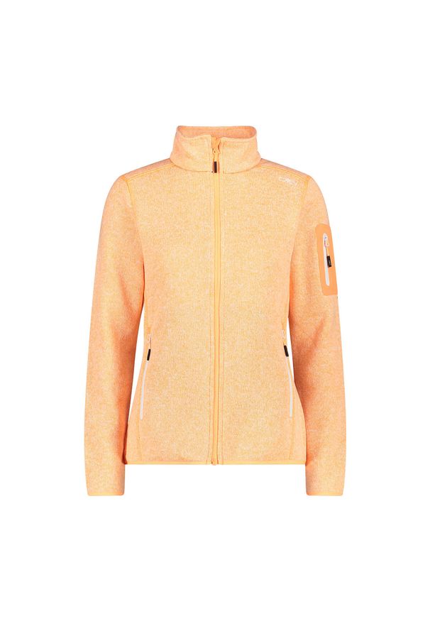 Damski polar CMP. Kolor: pomarańczowy. Materiał: polar. Sport: turystyka piesza