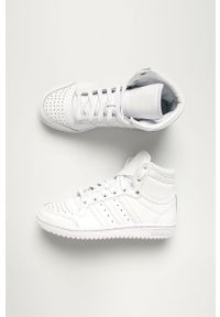 adidas Originals - Buty dziecięce Top Ten. Nosek buta: okrągły. Zapięcie: sznurówki. Kolor: biały. Materiał: syntetyk, materiał, skóra ekologiczna, guma. Szerokość cholewki: normalna #2