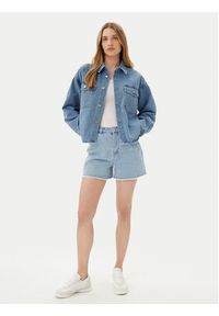 Pieces Kurtka jeansowa Tamra 17157410 Niebieski Regular Fit. Kolor: niebieski. Materiał: bawełna #2