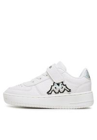 Kappa Sneakersy 261002PXK Biały. Kolor: biały. Materiał: skóra