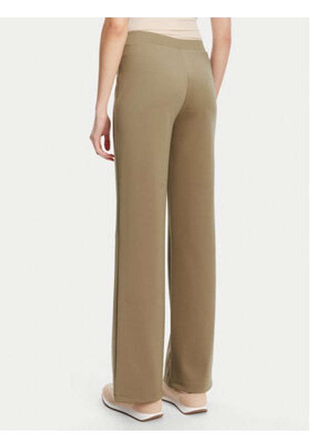 Guess Spodnie materiałowe V5YB11 KCX42 Brązowy Regular Fit. Kolor: brązowy. Materiał: syntetyk