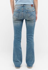Damskie Spodnie Jeansowe Mustang Style Shelby Slim Boot Denim Blue 1016202 5000 421. Okazja: na co dzień, do pracy. Styl: klasyczny, casual #4