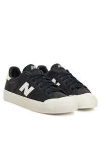 New Balance Trampki BB100LBK Czarny. Kolor: czarny. Materiał: skóra #4