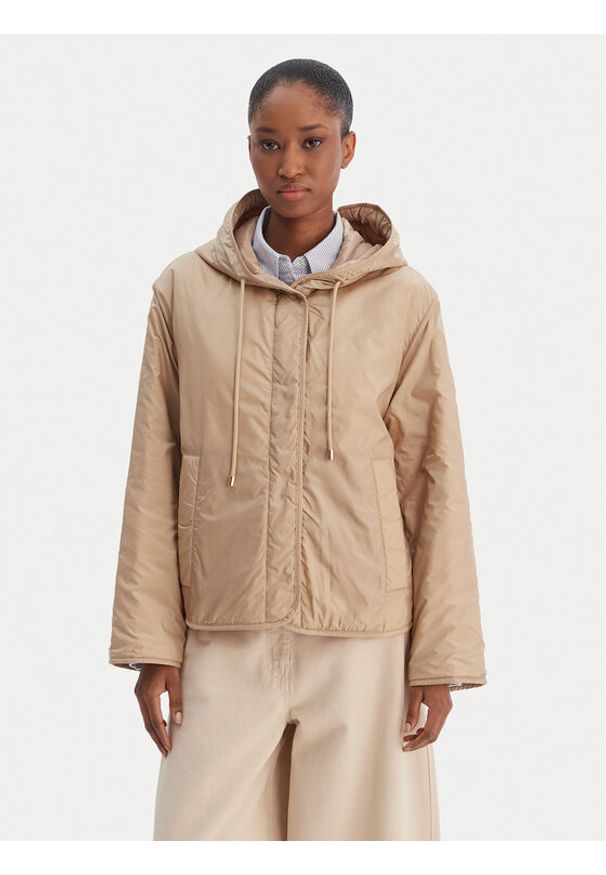 Weekend Max Mara Kurtka przejściowa Agreste 2615481041 Beżowy Regular Fit. Kolor: beżowy. Materiał: syntetyk