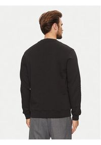 Karl Lagerfeld - KARL LAGERFELD Bluza 705091 551917 Czarny Regular Fit. Typ kołnierza: dekolt w karo. Kolor: czarny. Materiał: bawełna #3