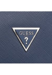 Guess Plecak Elvis (SA) HMELSA P4105 Niebieski. Kolor: niebieski. Materiał: skóra