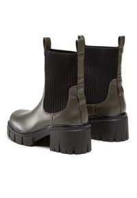 DeeZee Botki ZAL90101-1 Khaki. Kolor: brązowy. Materiał: skóra #5