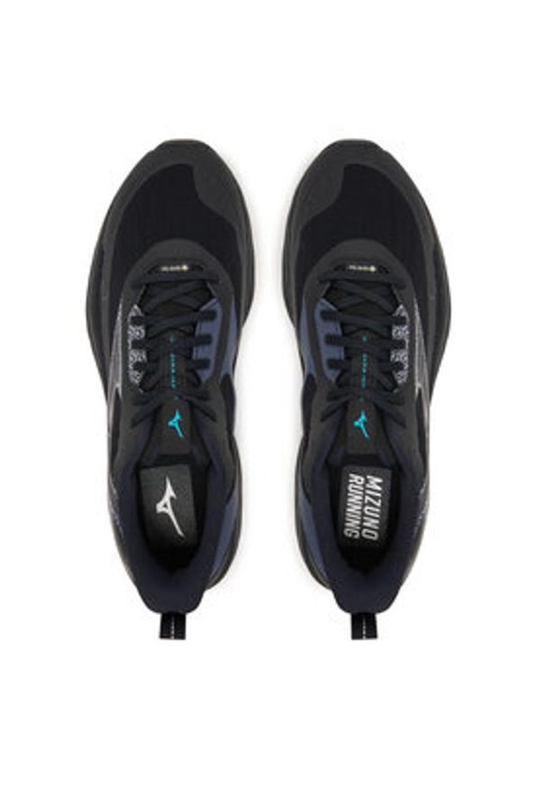 Mizuno Buty do biegania Wave Rider Gtx 3 J1GC2579 Czarny. Kolor: czarny. Materiał: skóra. Model: Mizuno Wave