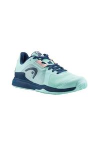 Buty do tenisa damskie Head Sprint Team 3.0. Kolor: wielokolorowy. Materiał: materiał, syntetyk. Szerokość cholewki: normalna. Sport: bieganie, tenis