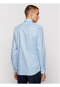 BOSS - Boss Koszula Isko 50449900 Błękitny Slim Fit. Kolor: niebieski. Materiał: bawełna #5
