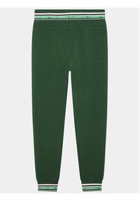 Karl Lagerfeld Kids Spodnie dresowe Z24161 S Zielony Regular Fit. Kolor: zielony. Materiał: bawełna
