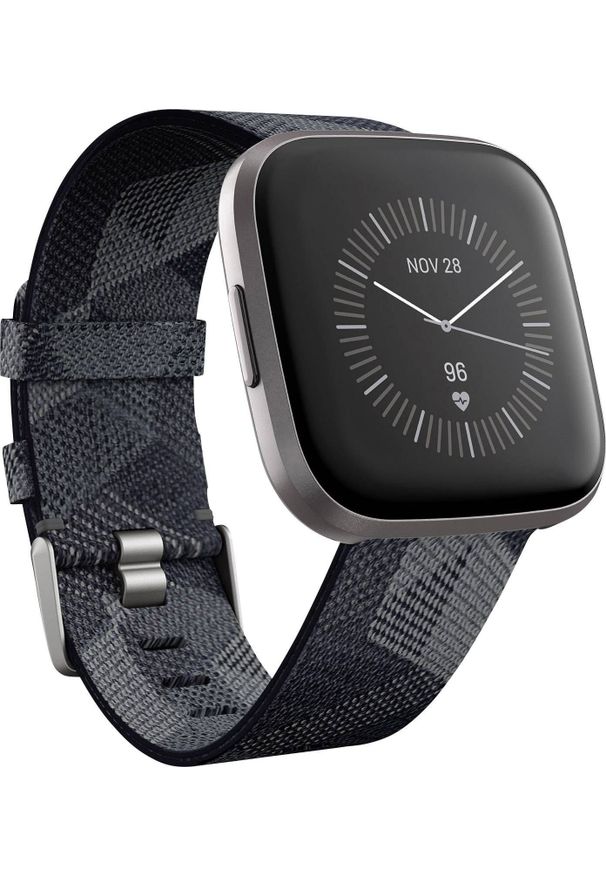 FITBIT - Smartwatch Fitbit Versa 2 Special Edition Szary (FB507GYGY). Rodzaj zegarka: smartwatch. Kolor: szary