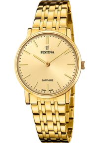 Zegarek damski Festina F20048-3 złoty. Kolor: złoty #1