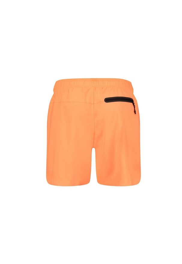 Męskie kąpielówki Puma, średniej długości, Bright Orange. Kolor: pomarańczowy. Materiał: poliester