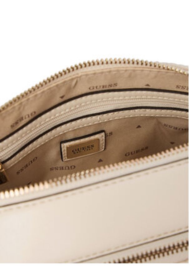 Guess Torebka HWQG96 73140 Kremowy. Kolor: kremowy. Materiał: skórzane