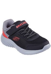 skechers - Adidasy Skechers Bounder - Trekzic, Dzieci. Kolor: czarny. Materiał: materiał