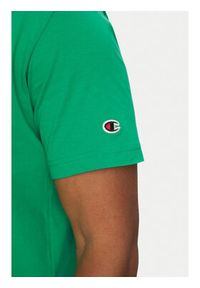 Champion T-Shirt 220256 Zielony Regular Fit. Kolor: zielony. Materiał: bawełna #3