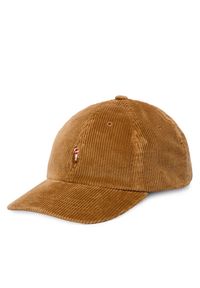 Czapka z daszkiem Polo Ralph Lauren. Kolor: brązowy
