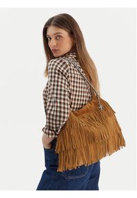 Tory Burch Torebka 174294 Brązowy. Kolor: brązowy. Materiał: skórzane, zamszowe #5