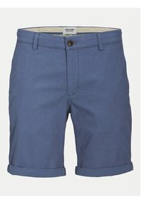 Jack & Jones - Jack&Jones Szorty materiałowe Fury 12206889 Niebieski Regular Fit. Kolor: niebieski. Materiał: bawełna