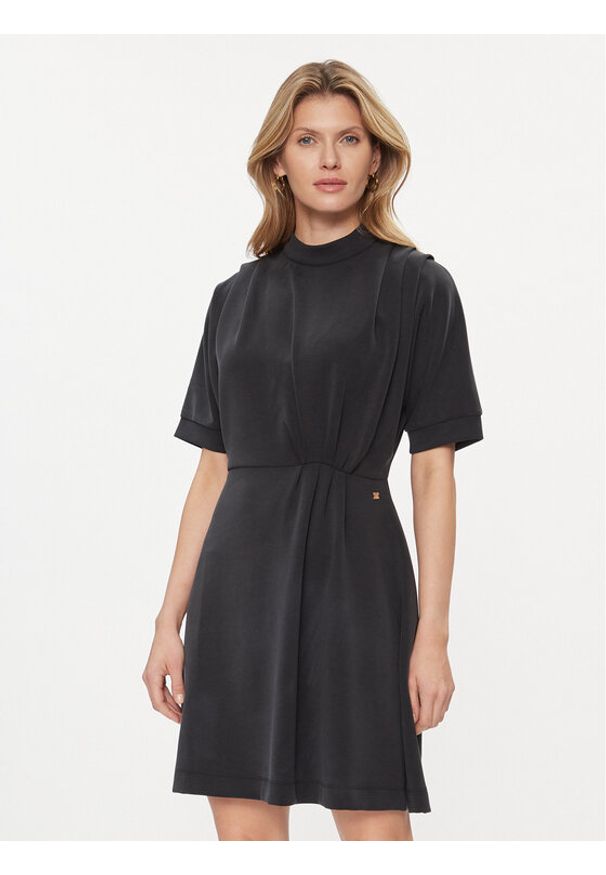 JOOP! Sukienka codzienna 58 JW241JE364 30040841 Czarny Modern Fit. Okazja: na co dzień. Kolor: czarny. Typ sukienki: proste. Styl: casual