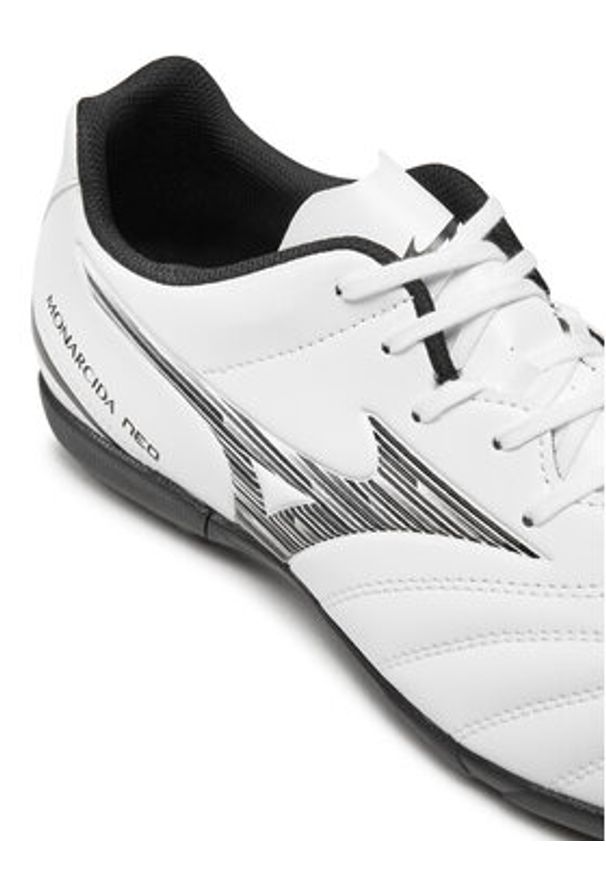 Mizuno Buty do piłki nożnej Monarcida Neo III Select As P1GD242509 Biały. Kolor: biały. Materiał: skóra