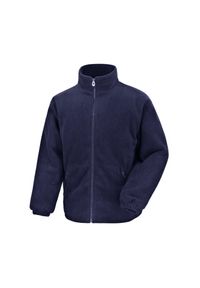 RESULT - Męska Bluza Polarowa Core Polartherm. Kolor: niebieski. Materiał: polar. Sezon: zima. Styl: sportowy
