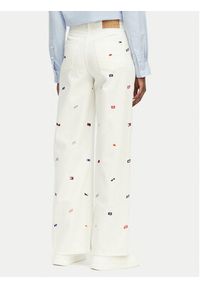 Tommy Jeans Jeansy Claire DW0DW23042 Kremowy Wide Leg. Kolor: kremowy #3