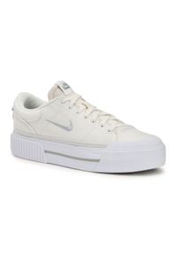 Buty damskie Nike Court Legacy Lift. Kolor: szary. Model: Nike Court. Sport: turystyka piesza