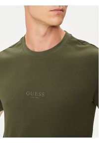 Guess T-Shirt M2YI72 I3Z14 Zielony Regular Fit. Kolor: zielony. Materiał: bawełna