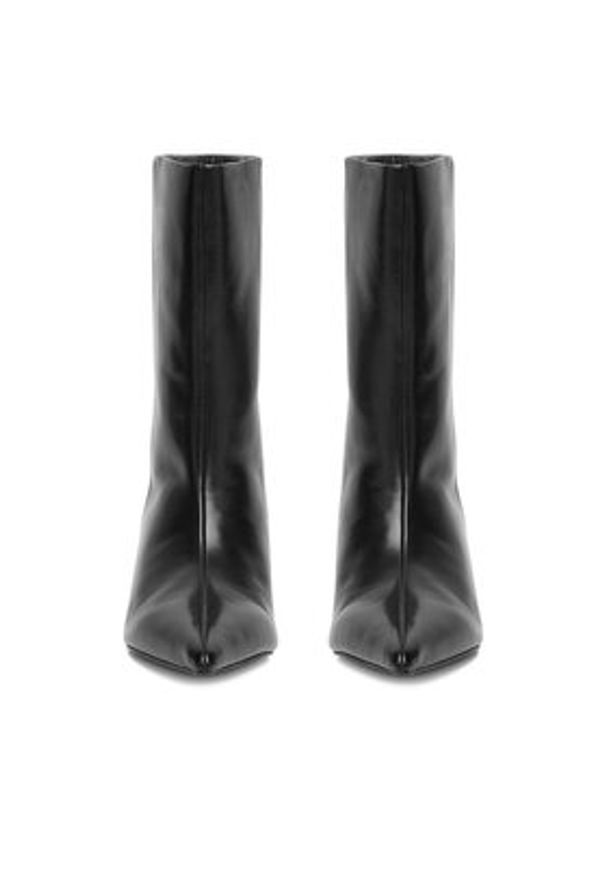 Gino Rossi Botki EO-TANYA-121972 Czarny. Kolor: czarny. Materiał: skóra