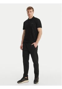 BOSS Polo PS Spirit 70 50559802 Czarny Regular Fit. Typ kołnierza: polo. Kolor: czarny. Materiał: bawełna #4