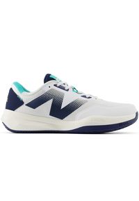 Buty męskie New Balance MCH796D4 – białe. Kolor: biały. Materiał: materiał, guma. Szerokość cholewki: normalna. Sport: fitness, bieganie, tenis