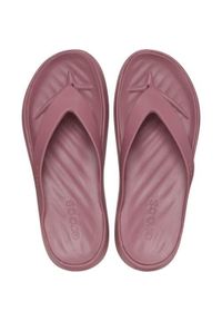 Japonki damskie Crocs Getaway. Kolor: różowy. Materiał: syntetyk, materiał