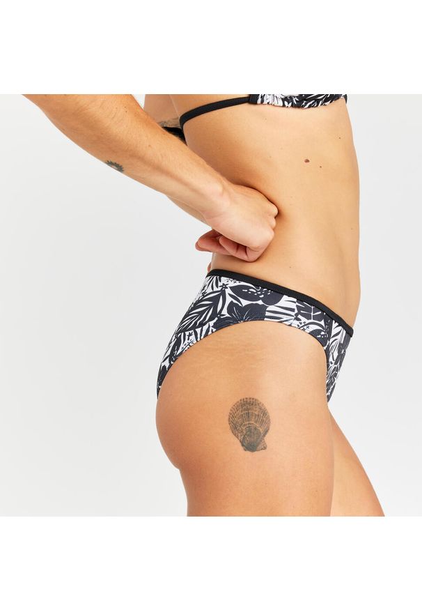 OLAIAN - Dół kostiumu kąpielowego surfingowego damski Olaian Nina Borneo. Materiał: materiał, elastan